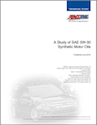 Motor Oil Comparison Testing - 2013