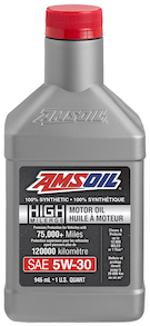 5W-30 100% Synthetic High-Mileage Motor Oil